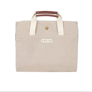NWT Birdling Canvas Travel Kit Bag - Tan - NEW!!